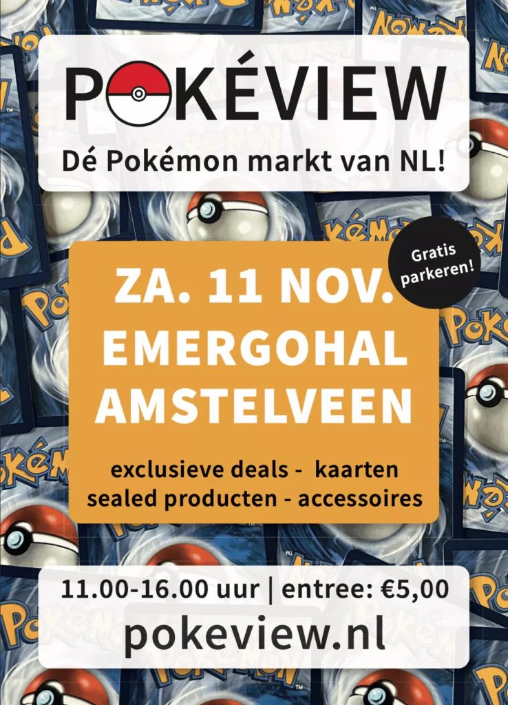 Pokeview Beurs Amstelveen - Pokemonbeurzen.nl